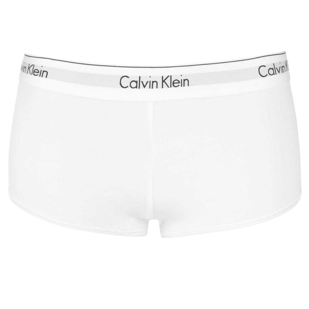 Calvin Klein Womens/Ladies Modern Knicker Shorts / White